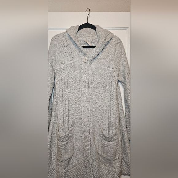 Prana Sweaters - Prana Women's Gray Wool Blend Knit Sweater